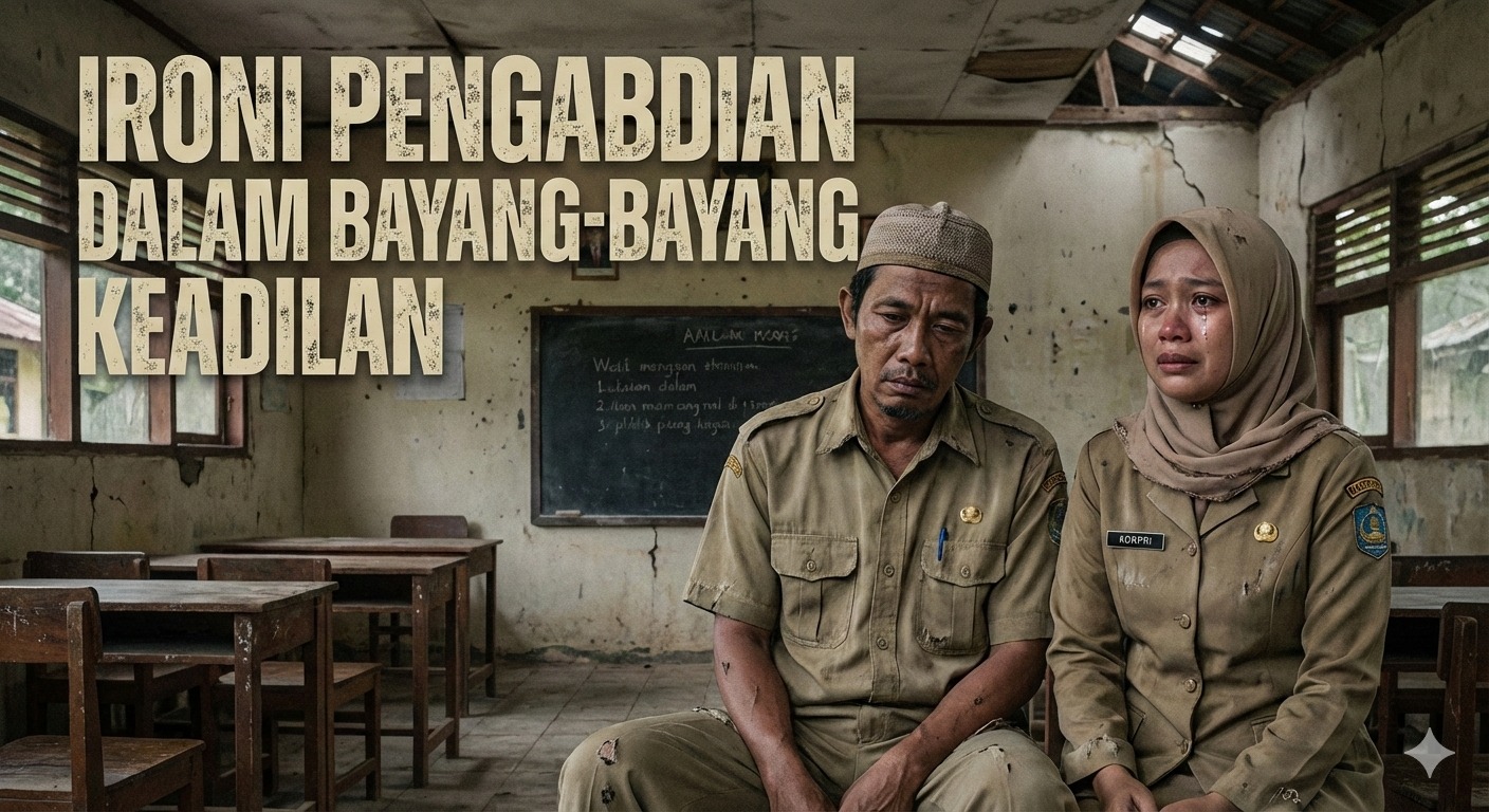 IRONI PENGABDIAN DALAM BAYANG-BAYANG KEADILAN